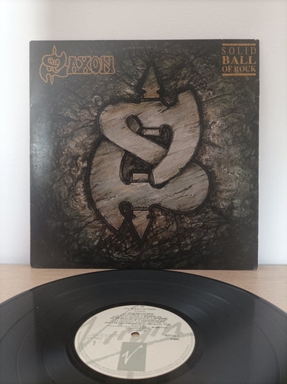 Lp Vinil Saxon Solid Ball of Rock