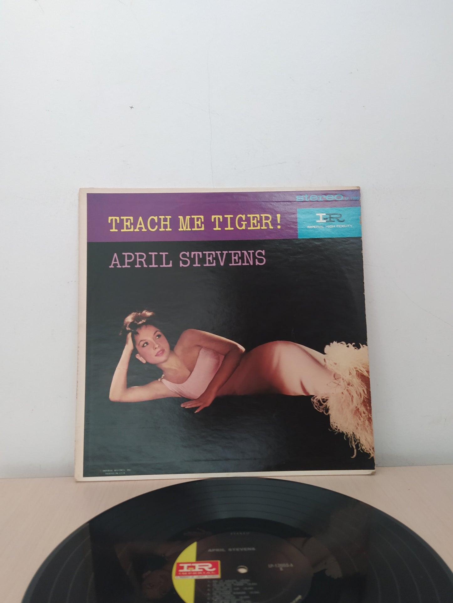 Lp Vinil April Stevens Teach Me Tiger! Importado