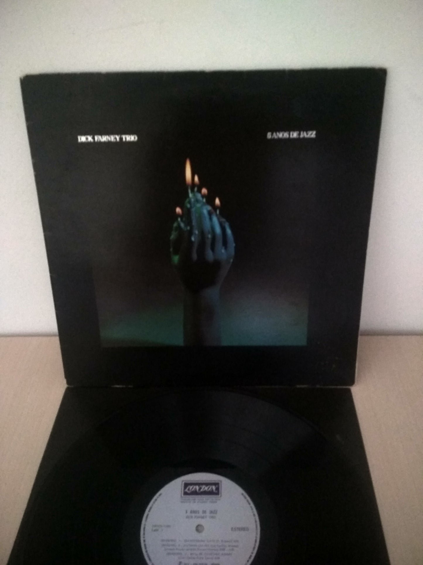 Lp Vinil Dick Farney Trio 5 Anos De Jazz