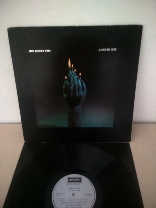 Lp Vinil Dick Farney Trio 5 Anos De Jazz
