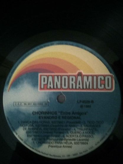 Lp Vinil Evandro e seu regional Chorinhos