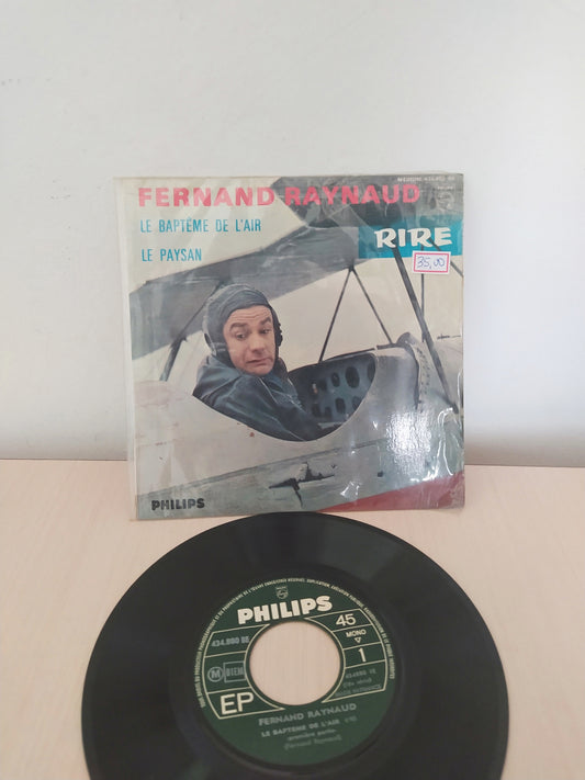 Lp Vinil Compacto Fernand Raynaud Rire