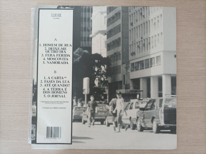 Lp Vinil Erasmo Carlos Homem de Rua Com encarte