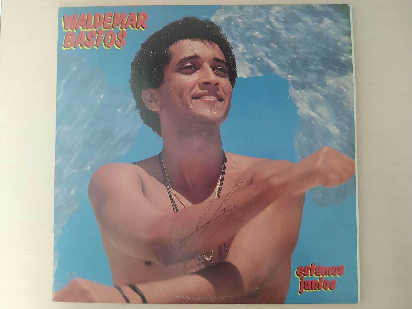 Lp Vinil Waldemar Bastos Estamos Juntos Com Encarte