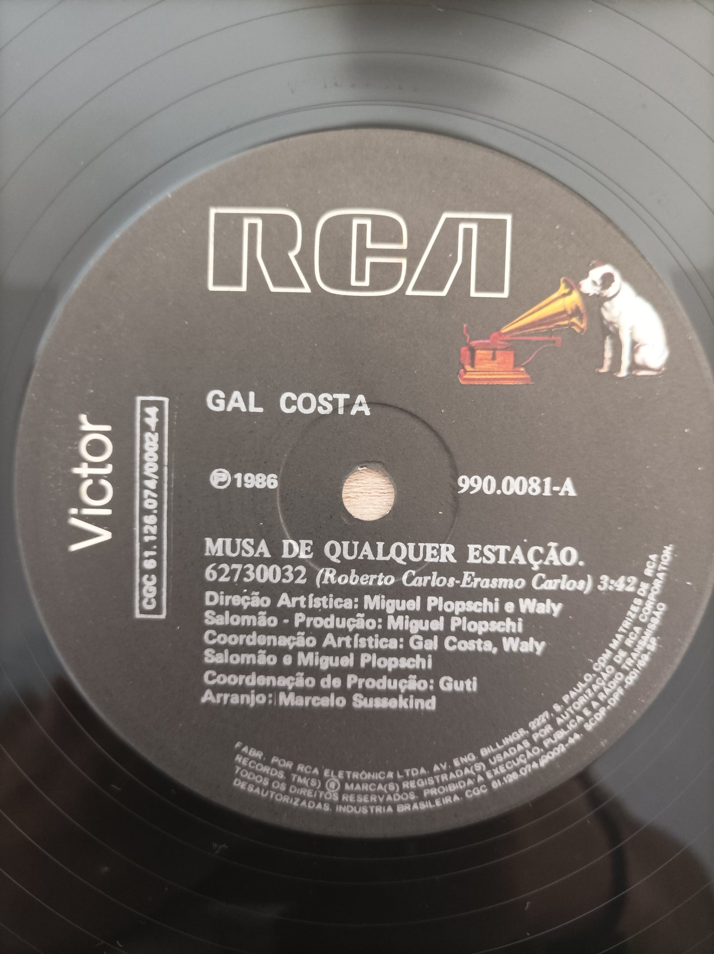 Lp Vinil Gal Costa Musa de Qualquer Estação