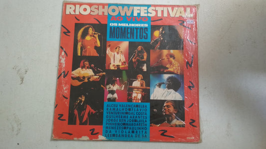 Lp Vinil Rio Show Festival Os Melhores Momentos