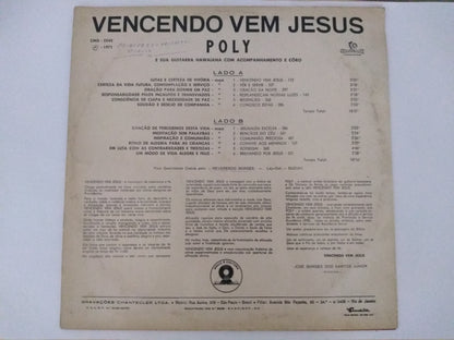 Lp Vinil Poly Vencendo Vem Jesus
