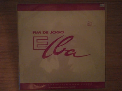Lp Vinil Elba Ramalho Fim De Jogo Mix Promocional