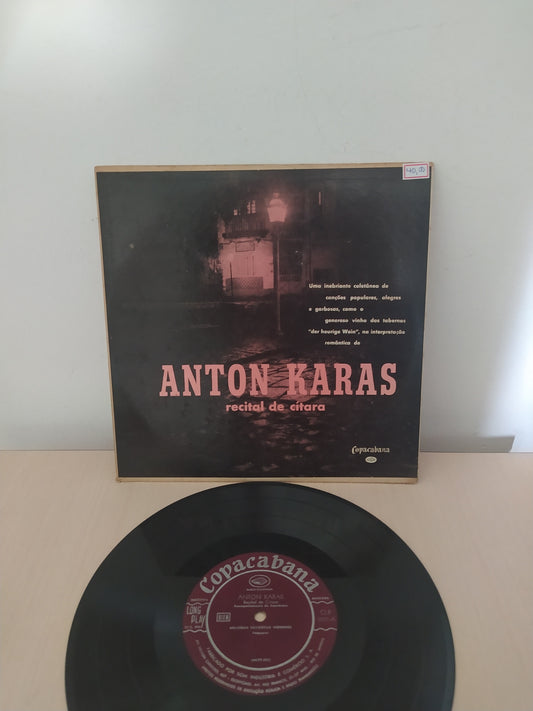 Lp Vinil Anton Karas Recital De Cítara