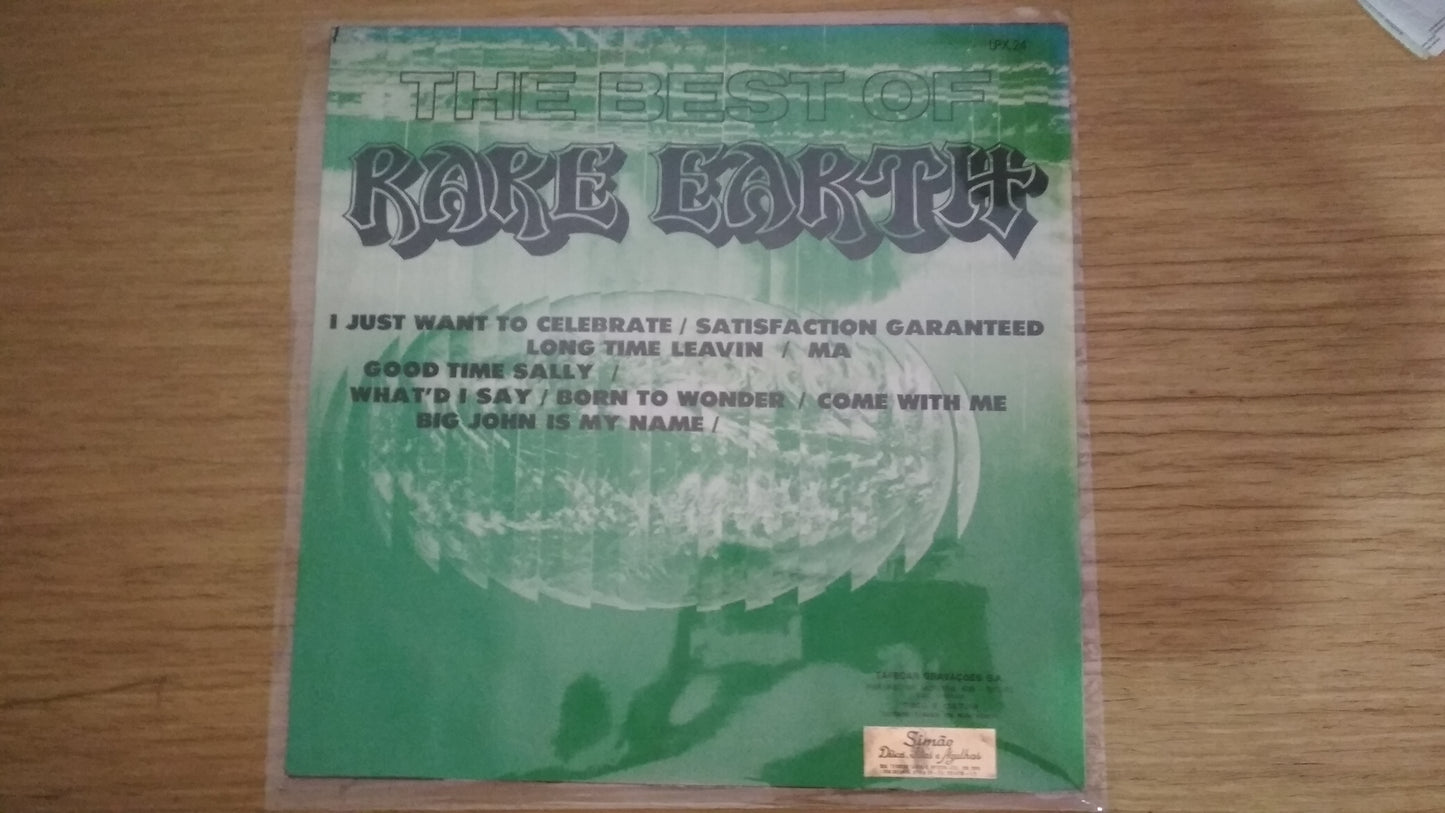 Lp Vinil Rare Earth The Best of