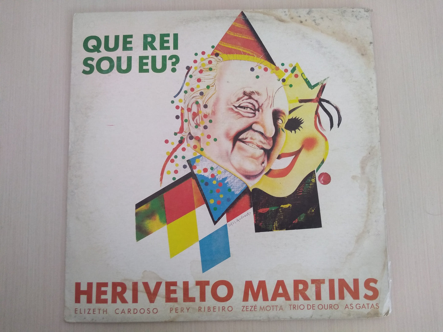Lp Vinil Herivelto Martins Que Rei Sou Eu? Com Encarte