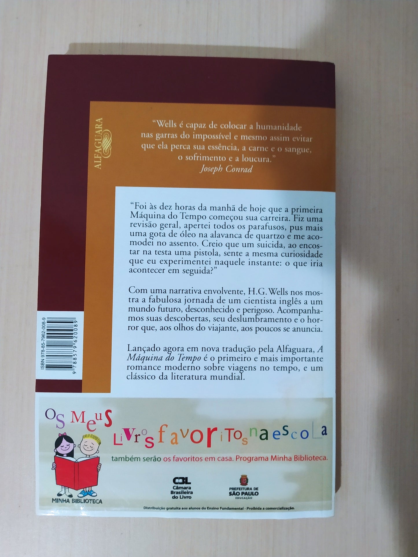 Livro A Máquina Do Tempo - H. G. Wells