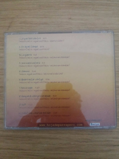 Cd Hoja De Parra Aunque El Cielo Gris No Ayude