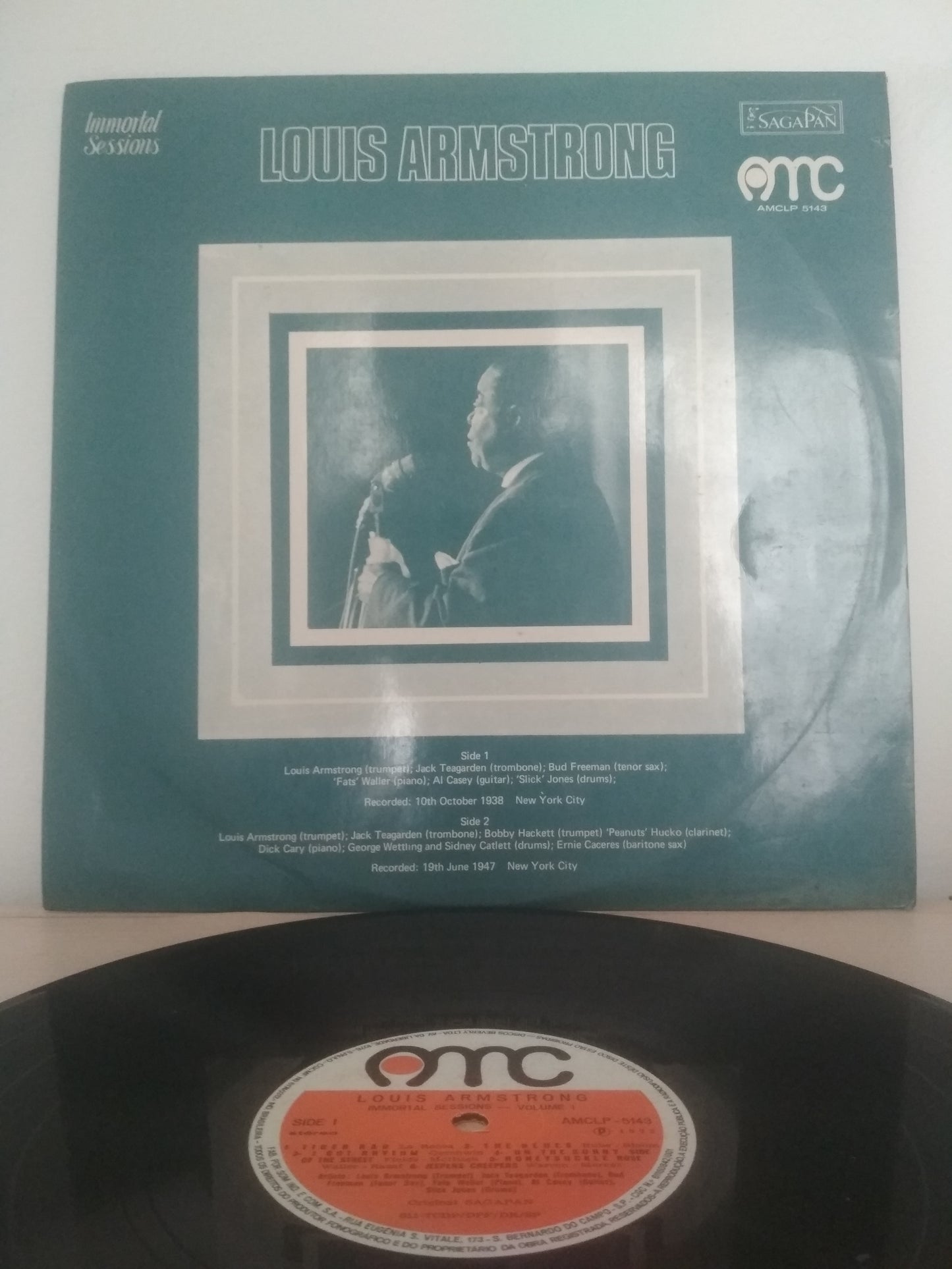 Lp Vinil Louis Armstrong Immortal Sessions