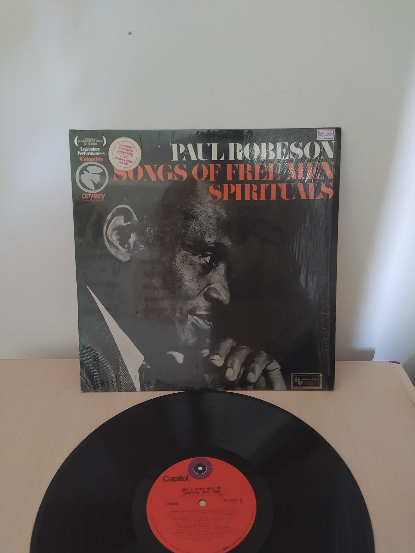 Lp Vinil Paul Robeson Songs Of Free Men Spirituals