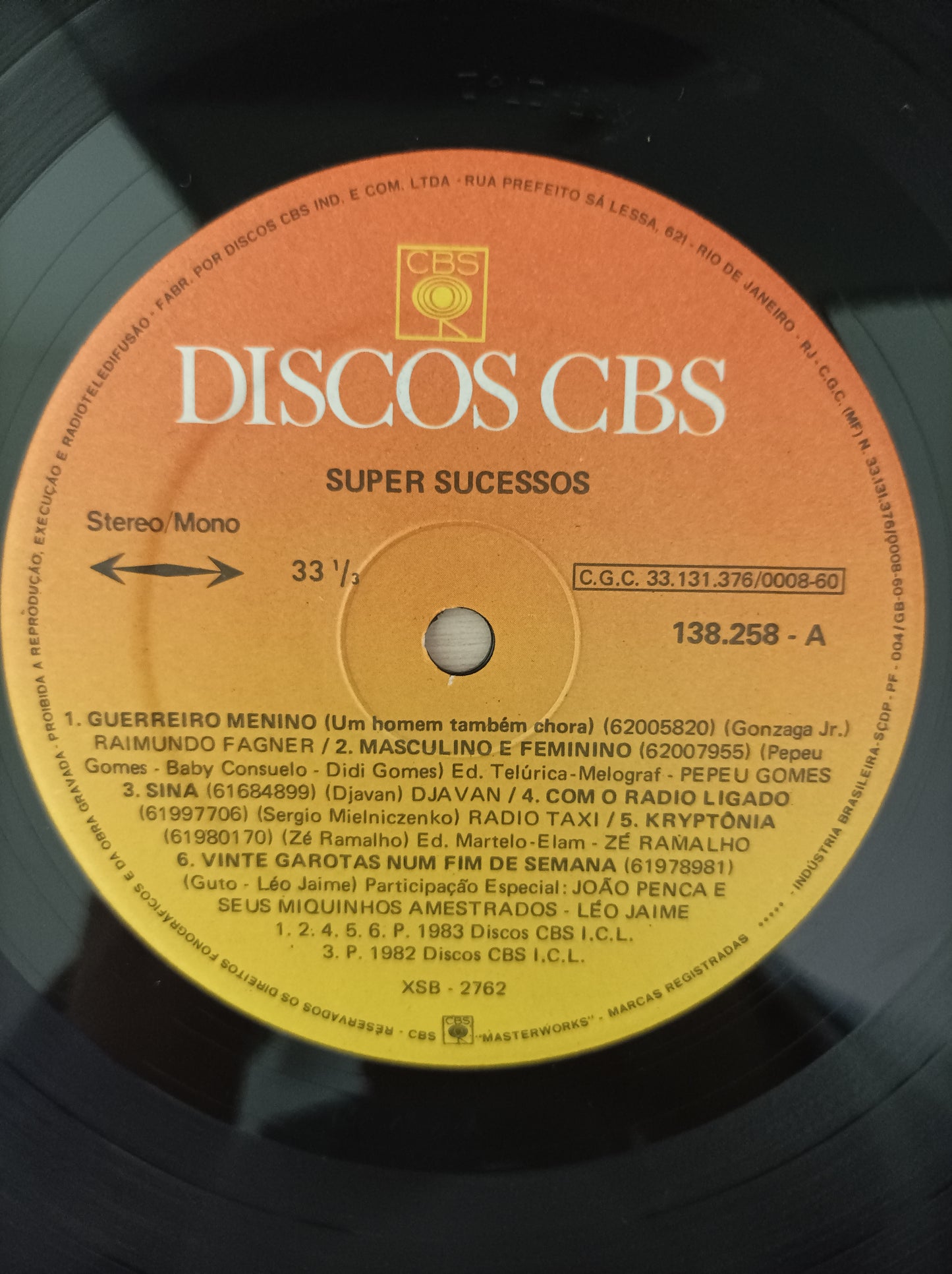 Lp Vinil Super Sucessos