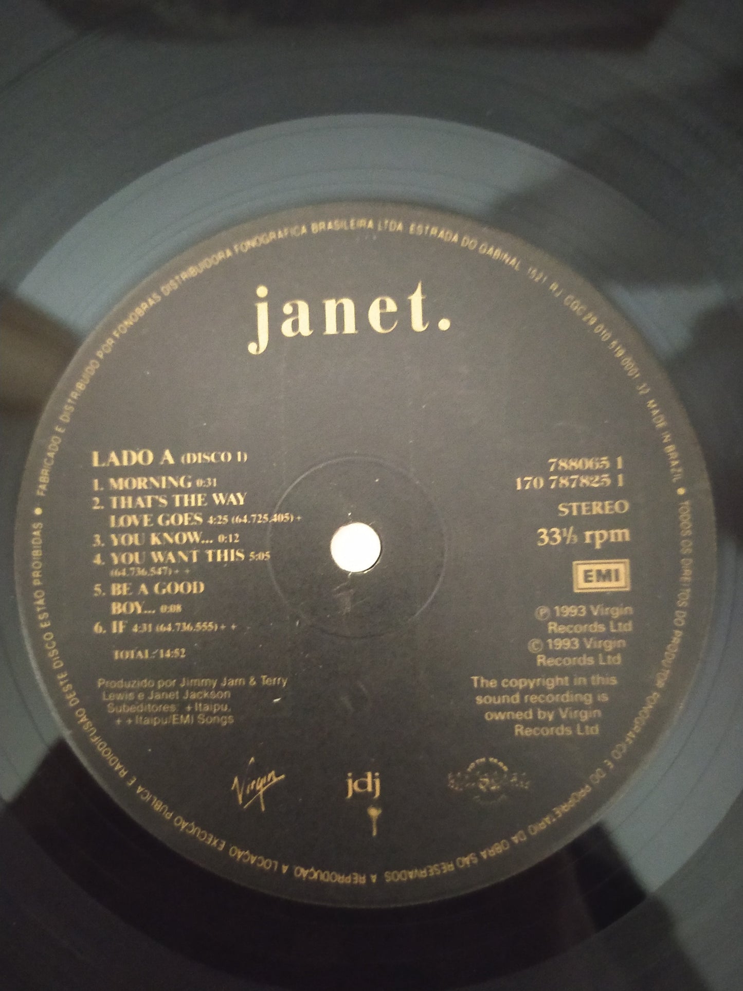 Lp Vinil Janet