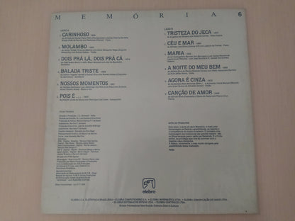 Lp Vinil Elebra Memória 6 Solistas Brasileiros