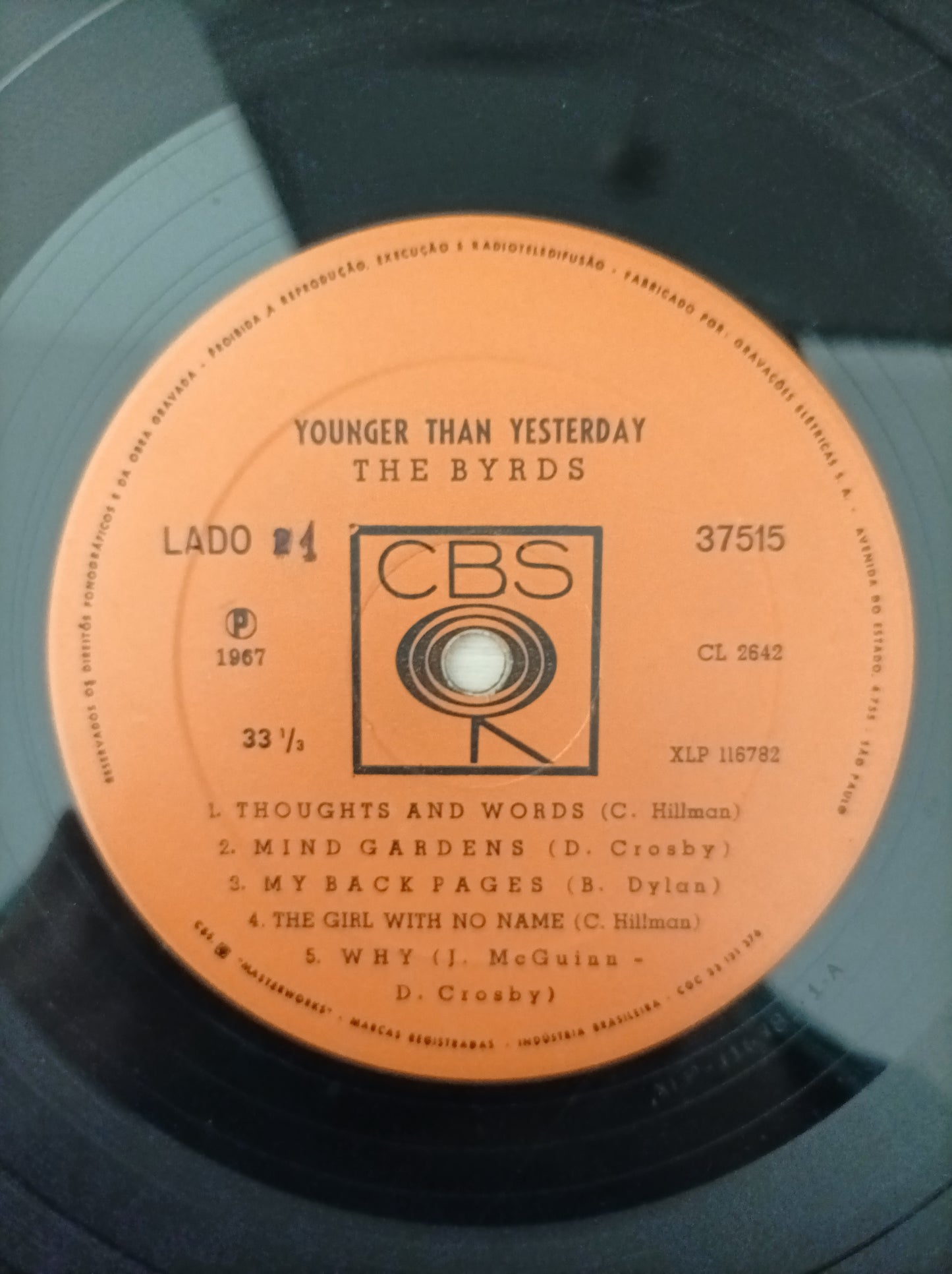 Lp Vinil The Byrds Younger than yesterday