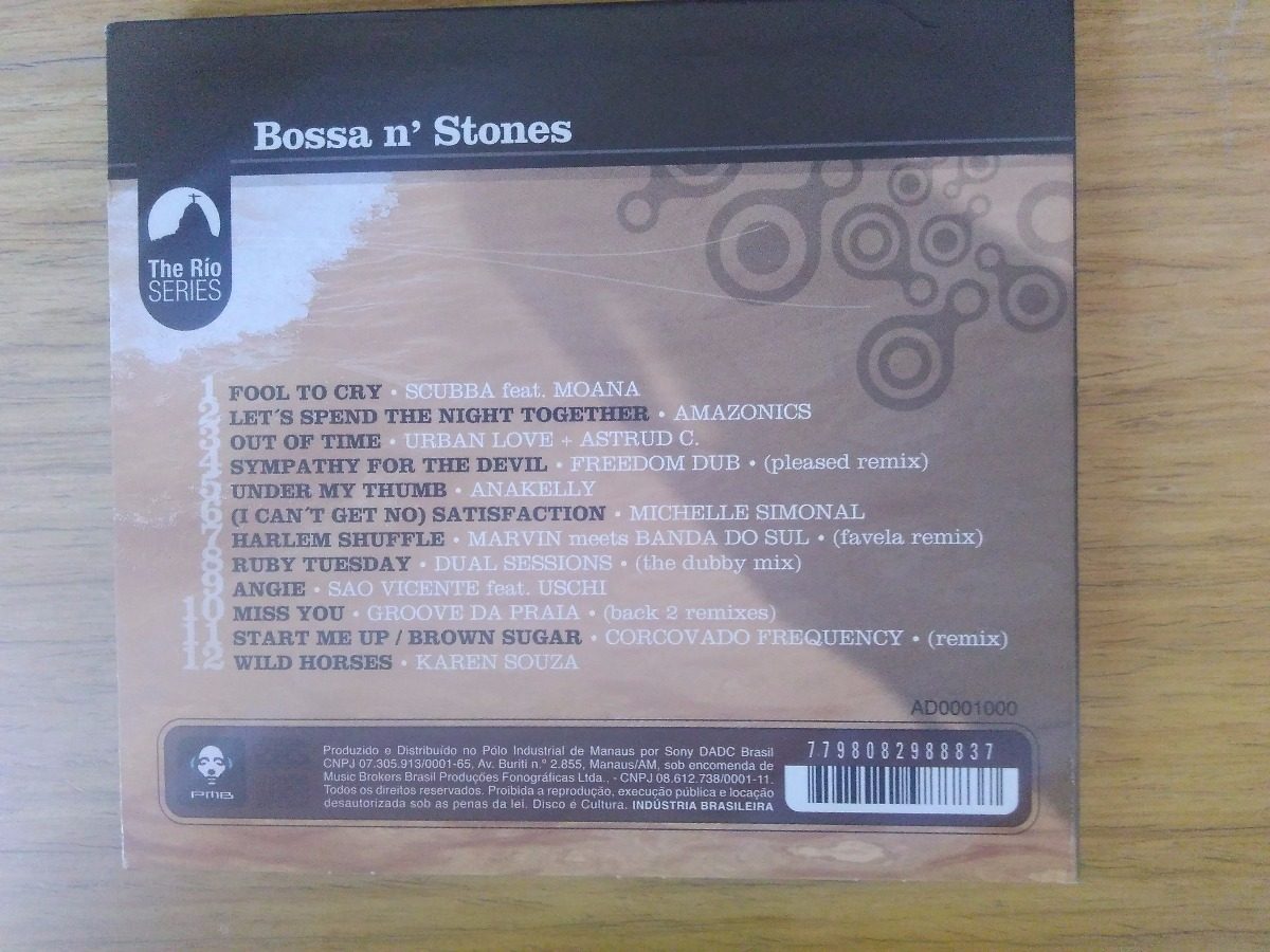 Cd Bossa N' Stones Rolling Stones