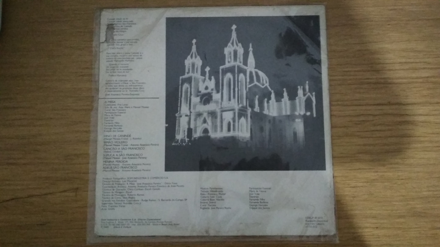 Lp Vinil Canindé: A Cidade da Fé