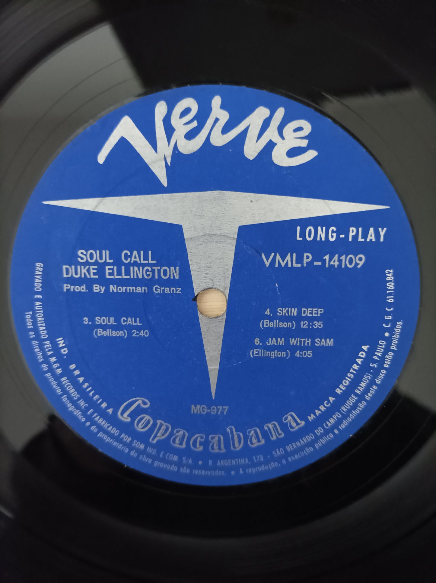 Lp Vinil Duke Ellington Soul Call