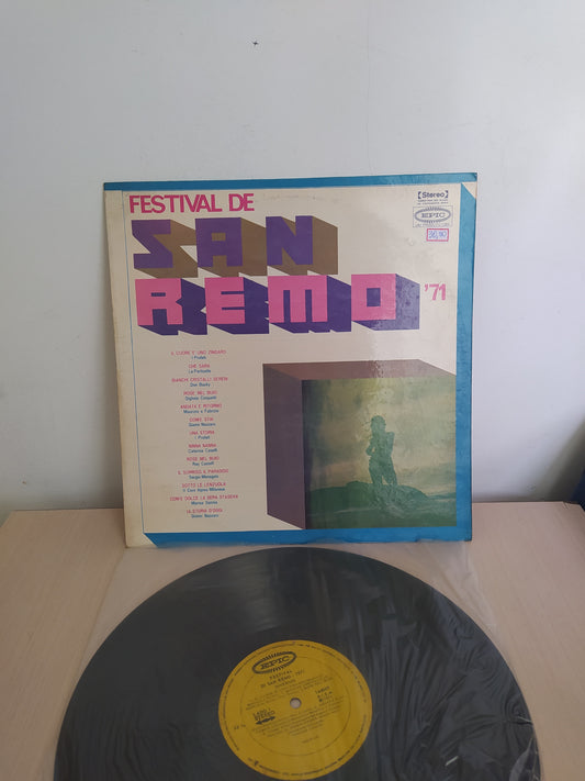 Lp Vinil Festival De San Remo 71