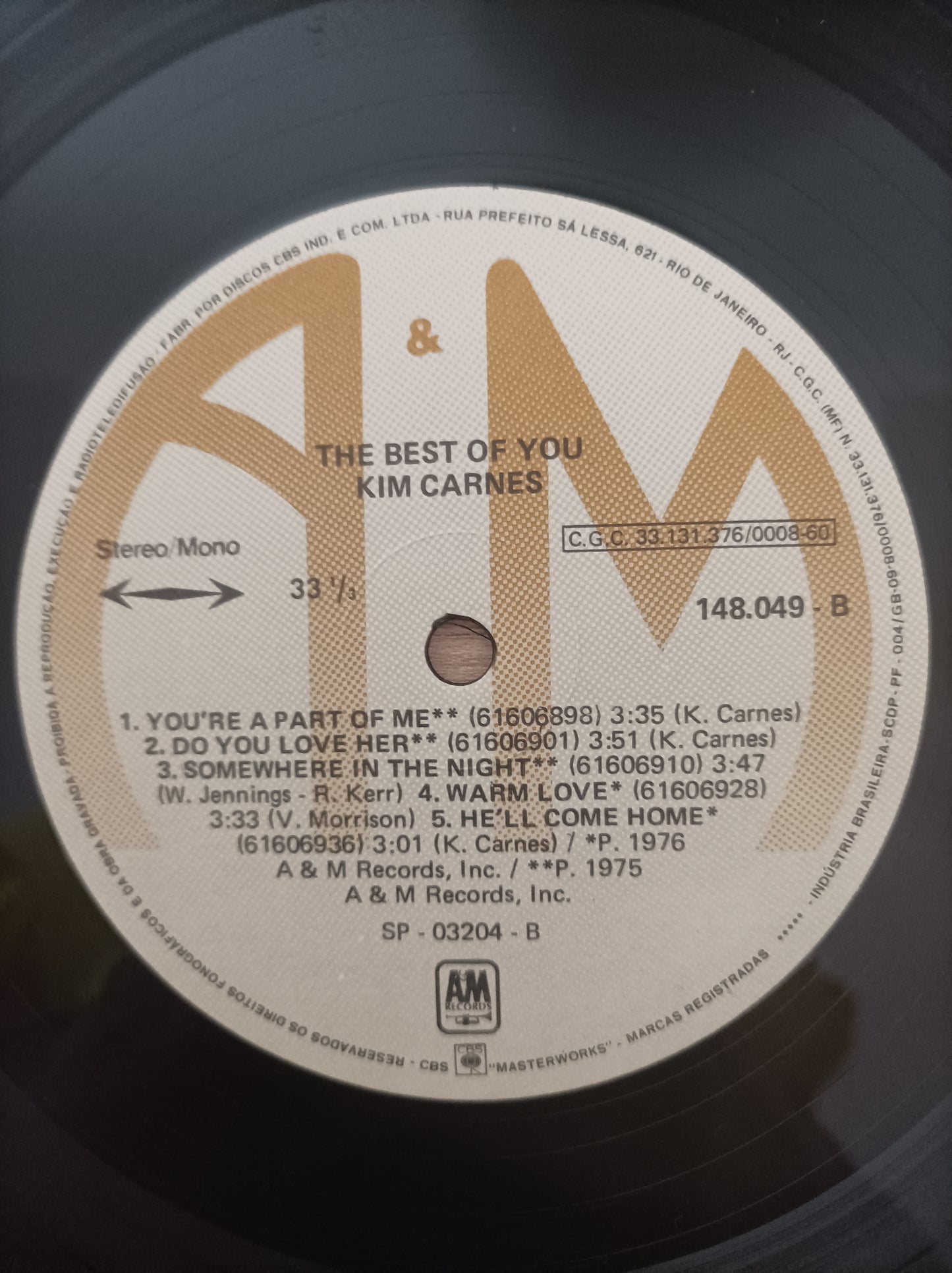 Lp Vinil Kim Carnes The Best of You