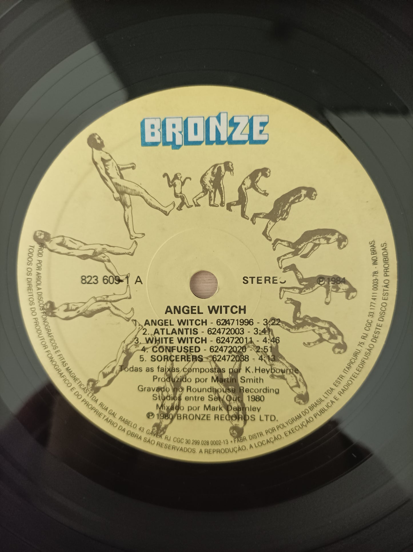 Lp Vinil Angel Witch 1980