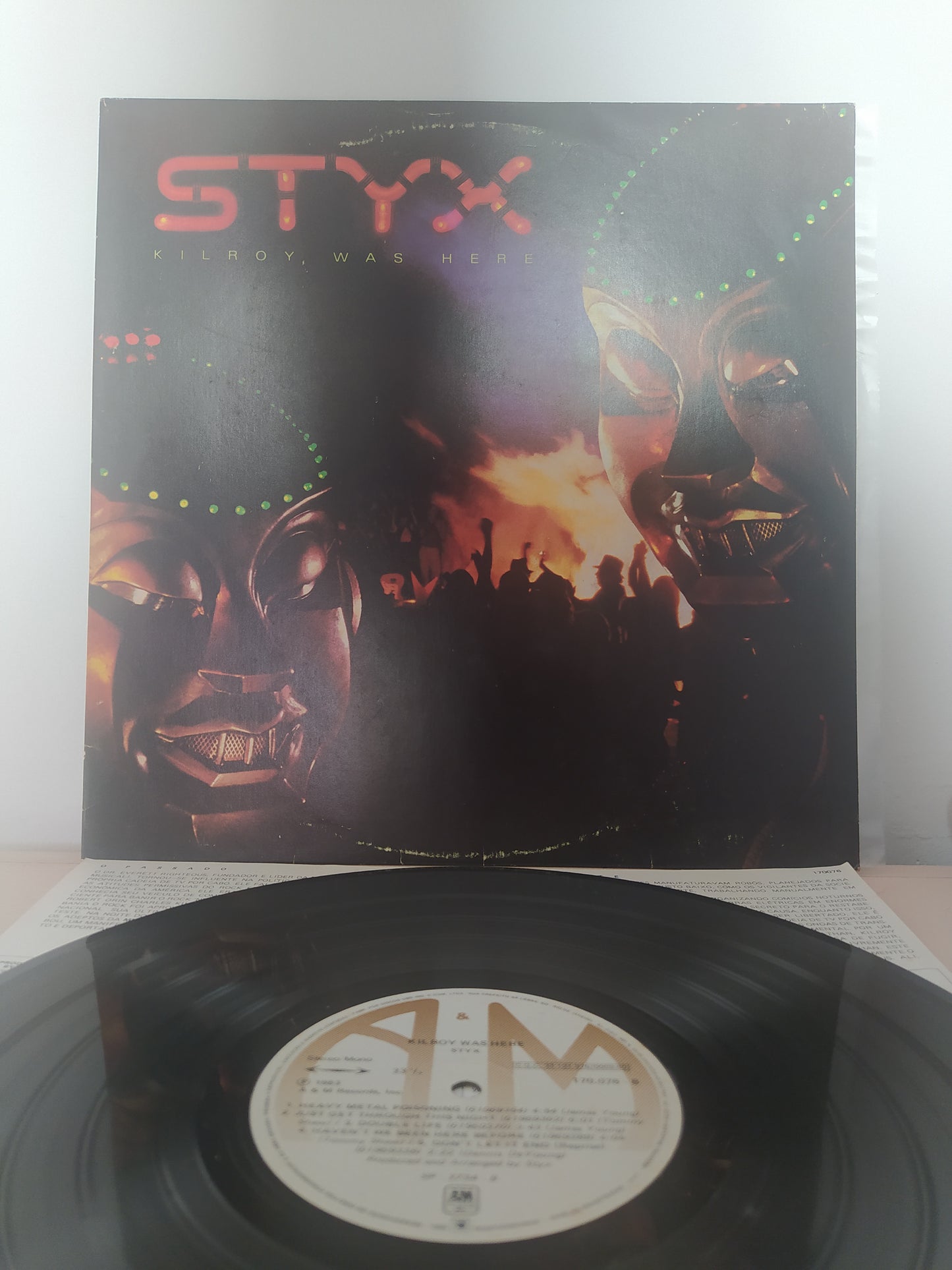 Lp Vinil Styx Kilroy Was Here Com Encarte