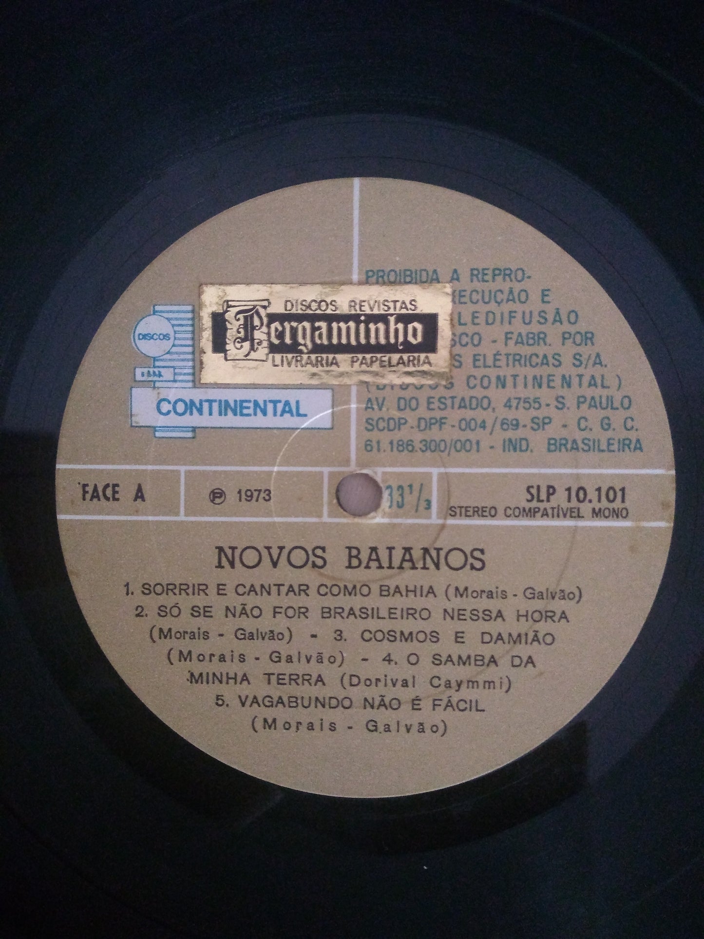 Lp Vinil Novos Baianos FC Capa Dupla Livreto