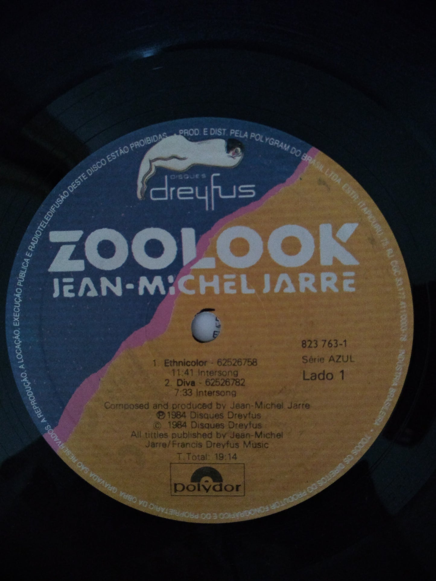 Lp Vinil Jean Michel Jarre Zoolook Com Encarte
