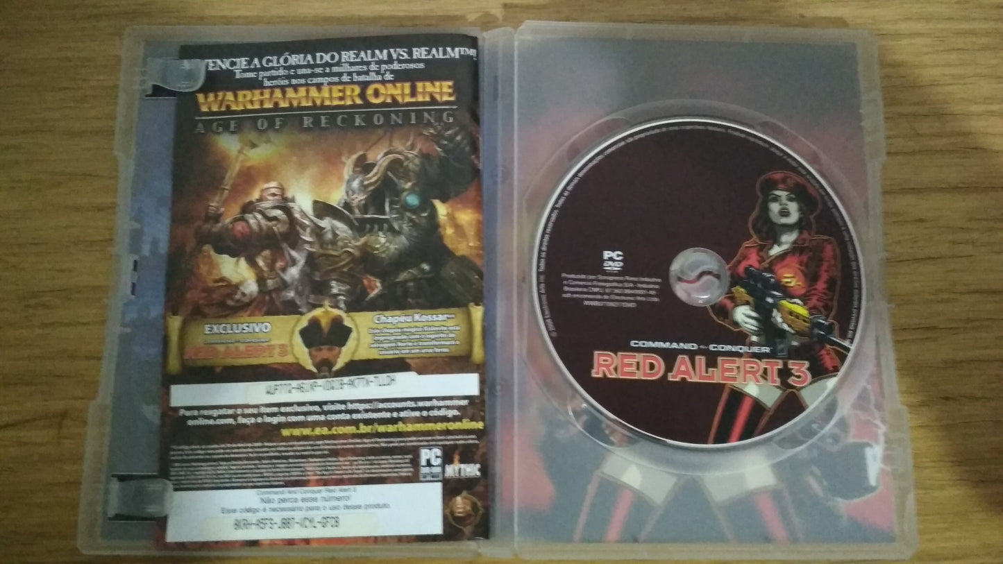 Jogo PC Command & Conquer Red Alert 3
