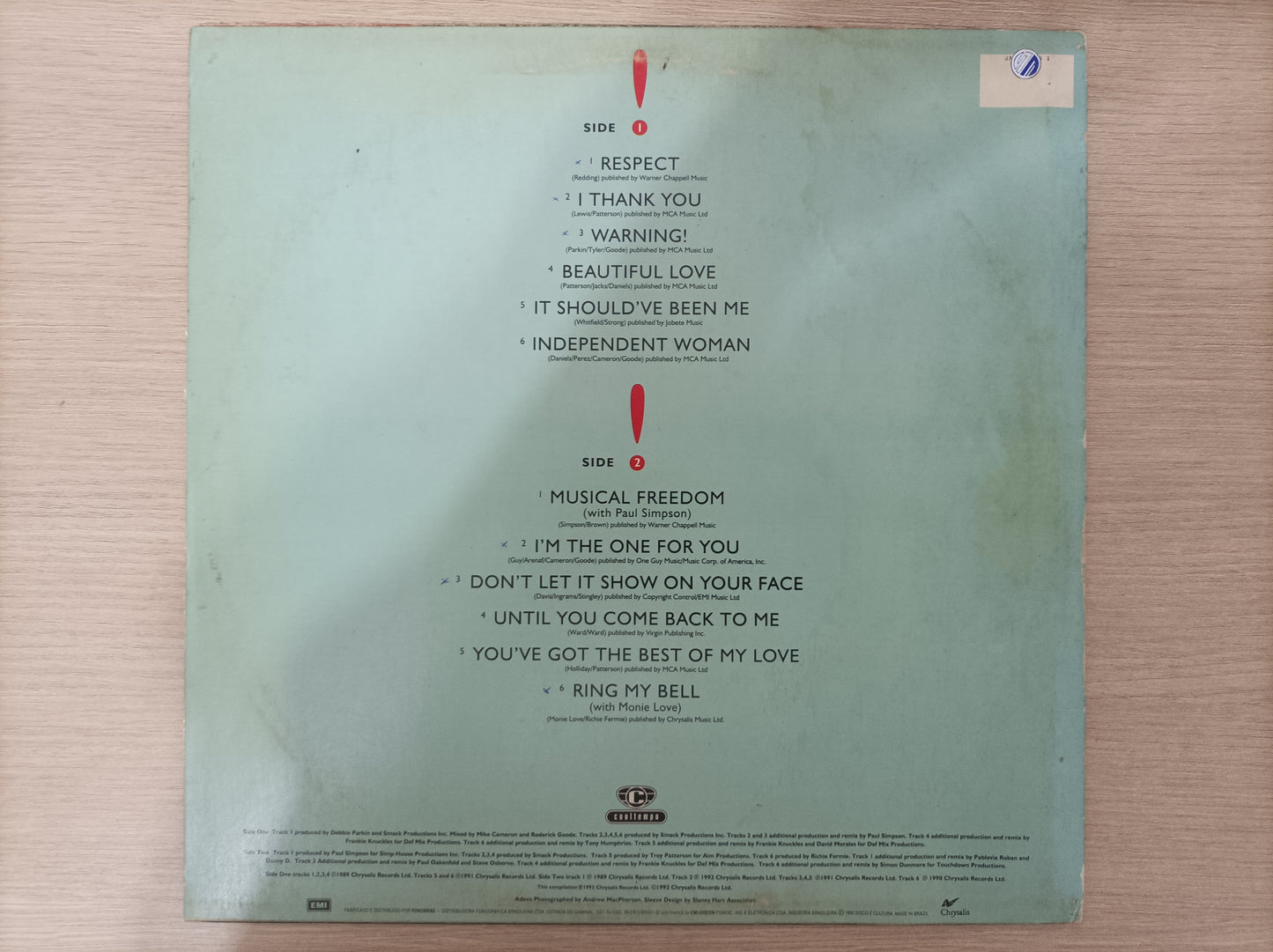 Lp Vinil Adeva Hits!