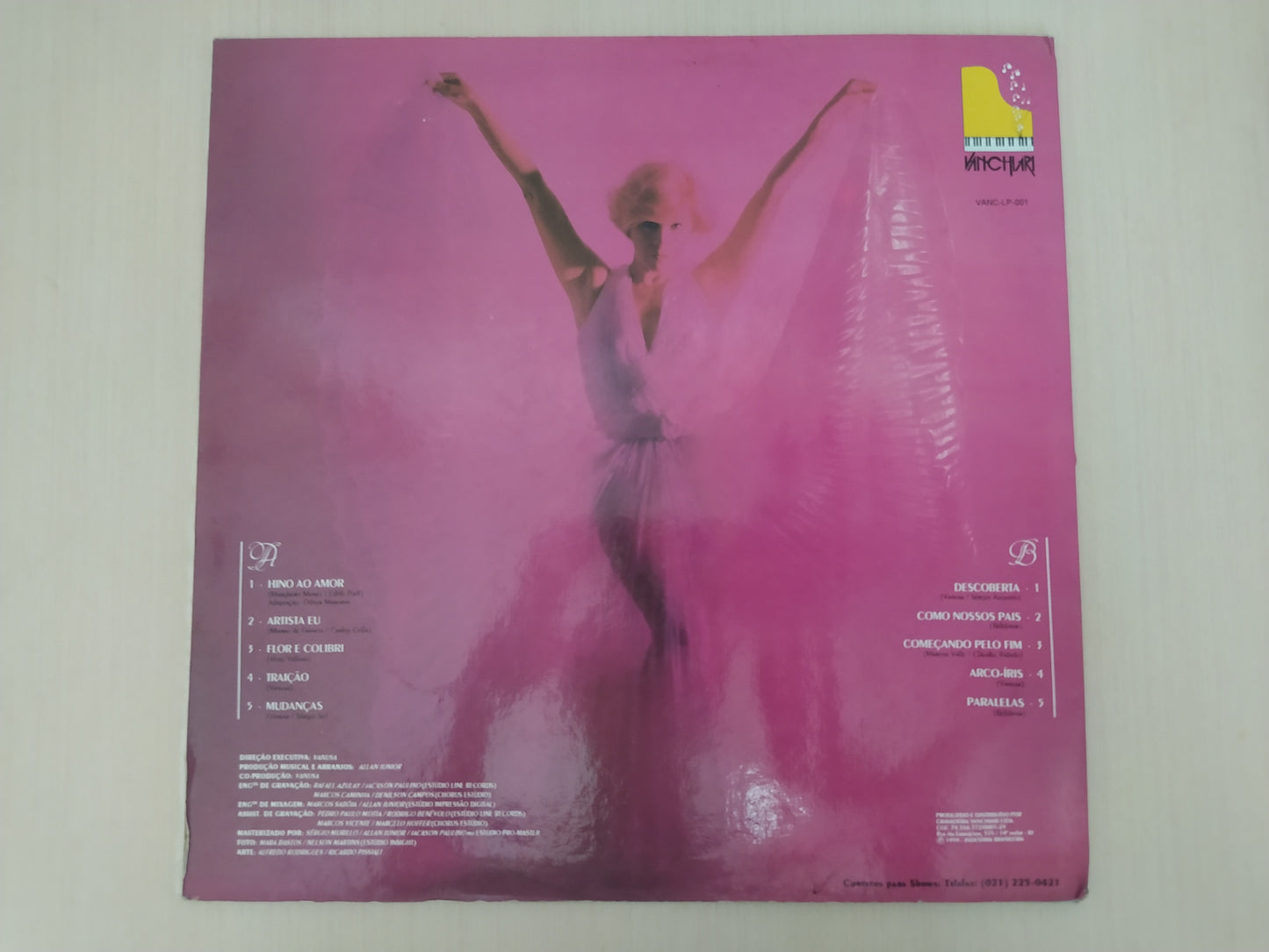 Lp Vinil Vanusa Hino Ao Amor Com Encarte