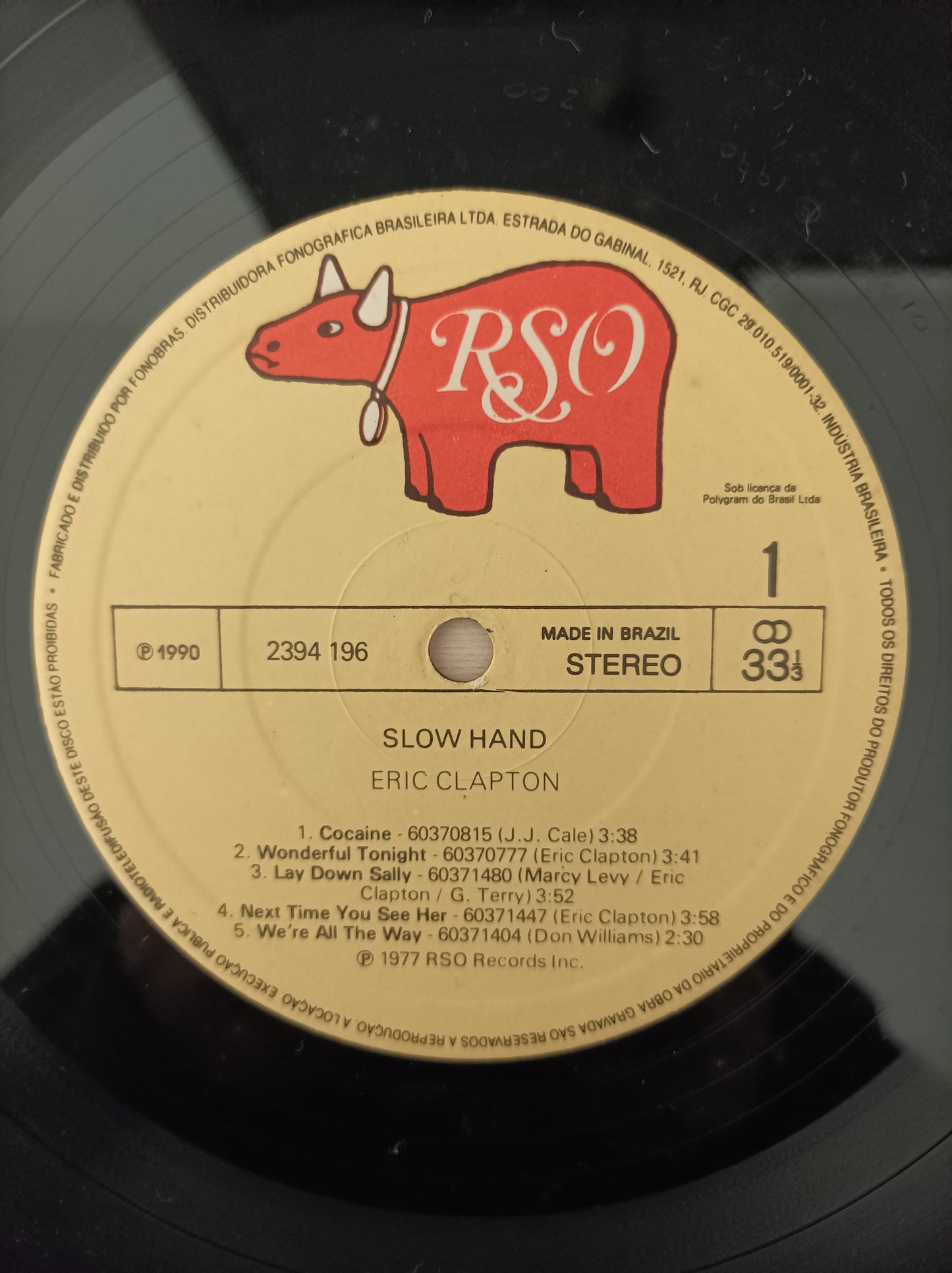 Lp Vinil Eric Clapton Slowhand