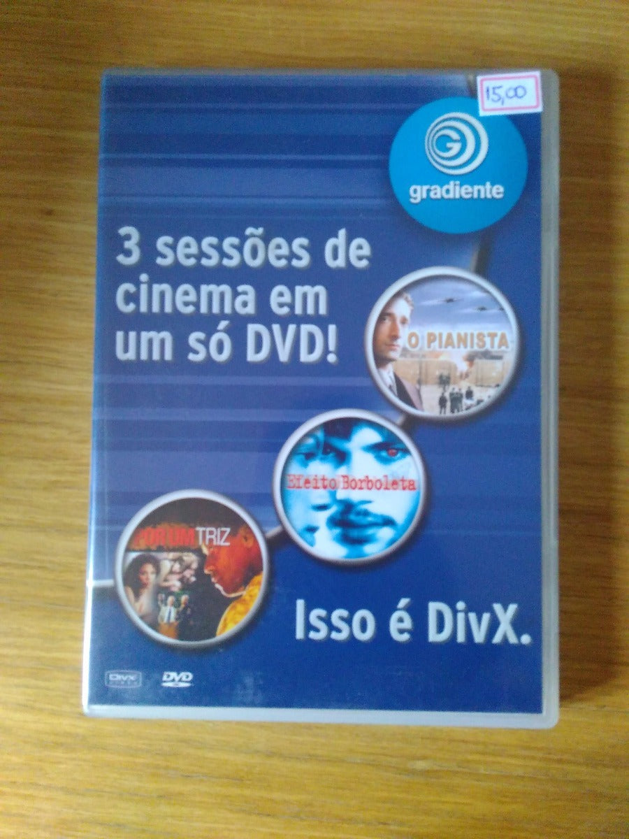 DVD - Divx Gradiente Pianista Um Triz Efeito Borboleta