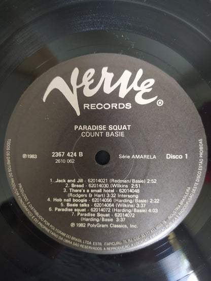 Lp Vinil Count Basie Paradise Squat Duplo
