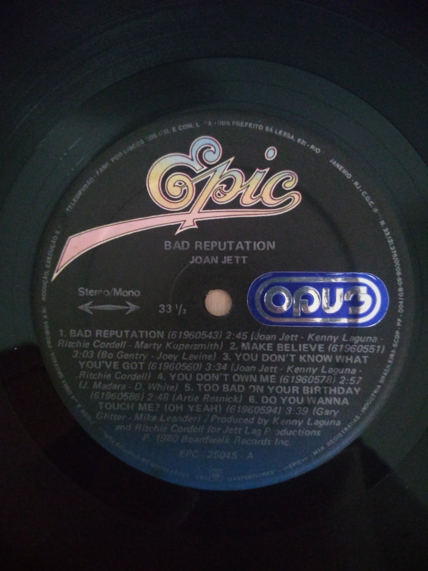 Lp Vinil Joan Jett Bad Reputation