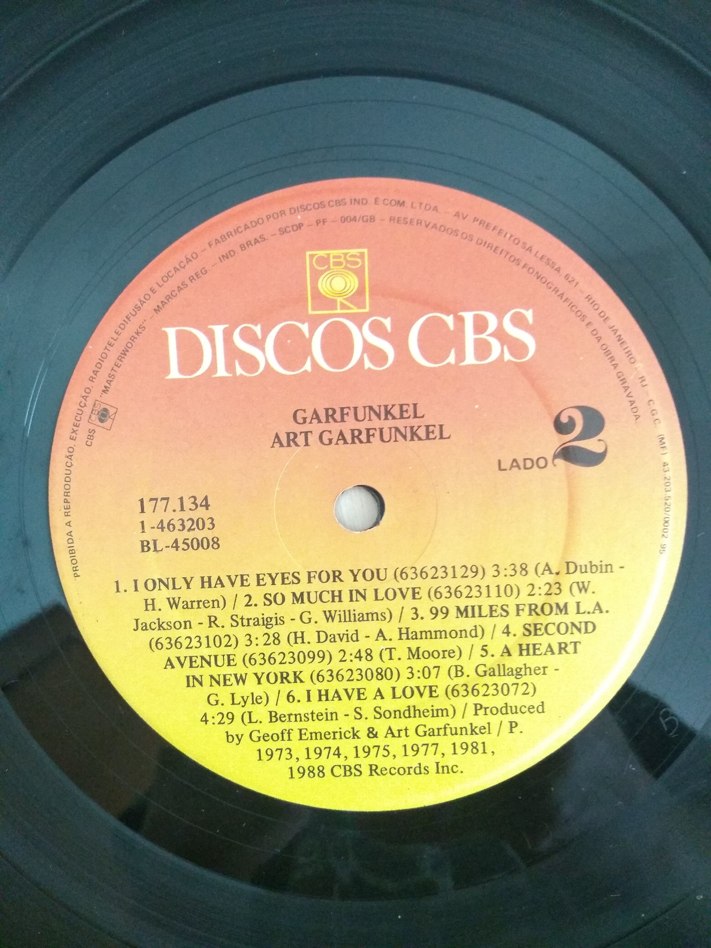 Lp Vinil Art Garfunkel The Best Of