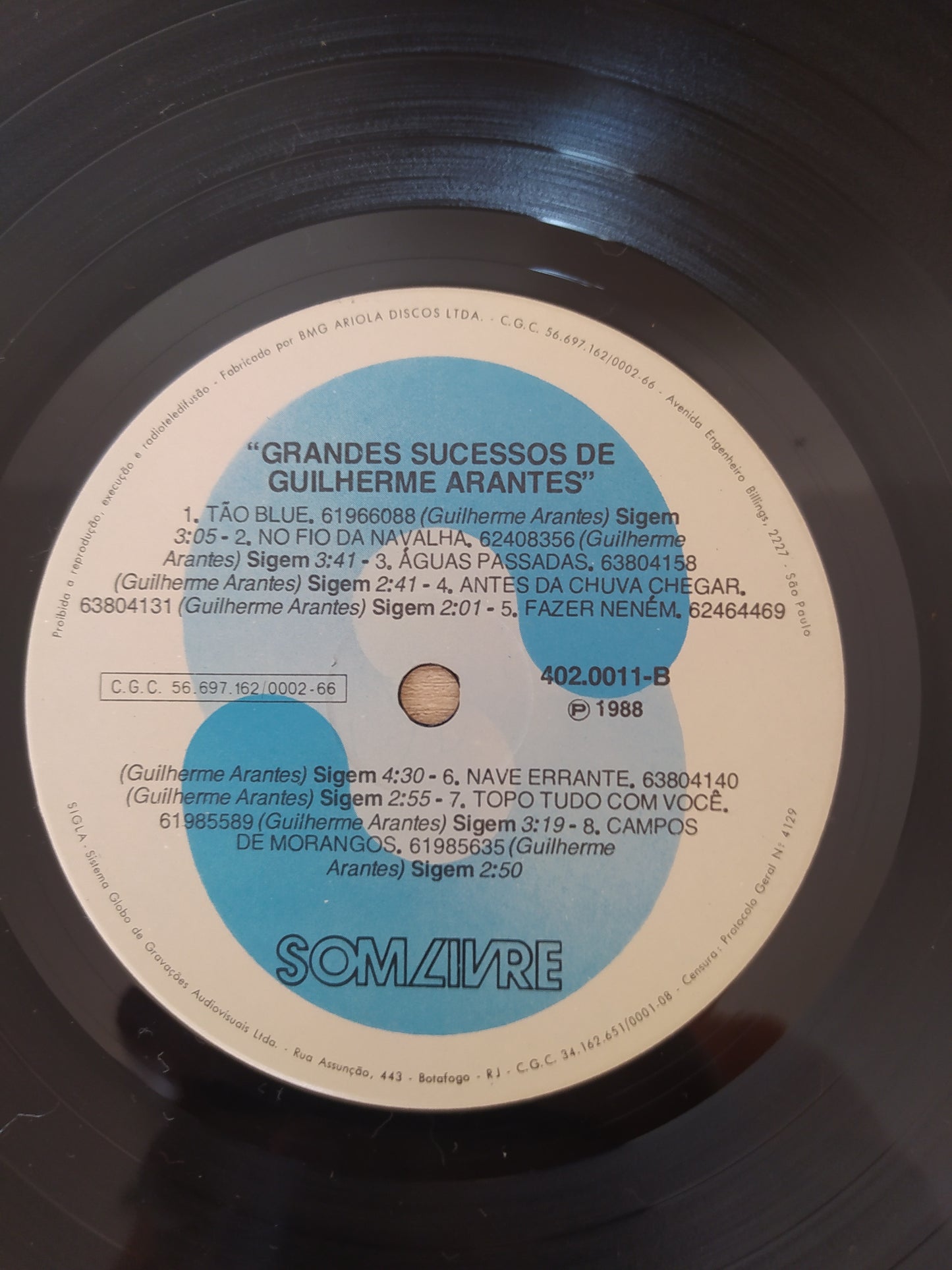 Lp Vinil Guilherme Arantes Grandes Sucessos De