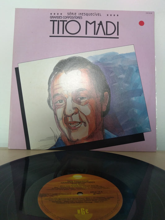 Lp Vinil Tito Madi Série Inesquecível Grandes Compositores