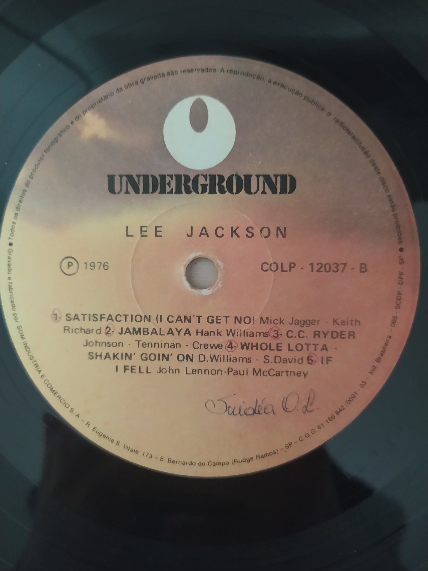 Lp Vinil Bill Haley Presents Lee Jackson Rock Samba