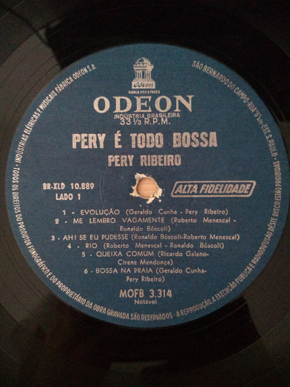 Lp Vinil Pery Ribeiro É Todo Bossa