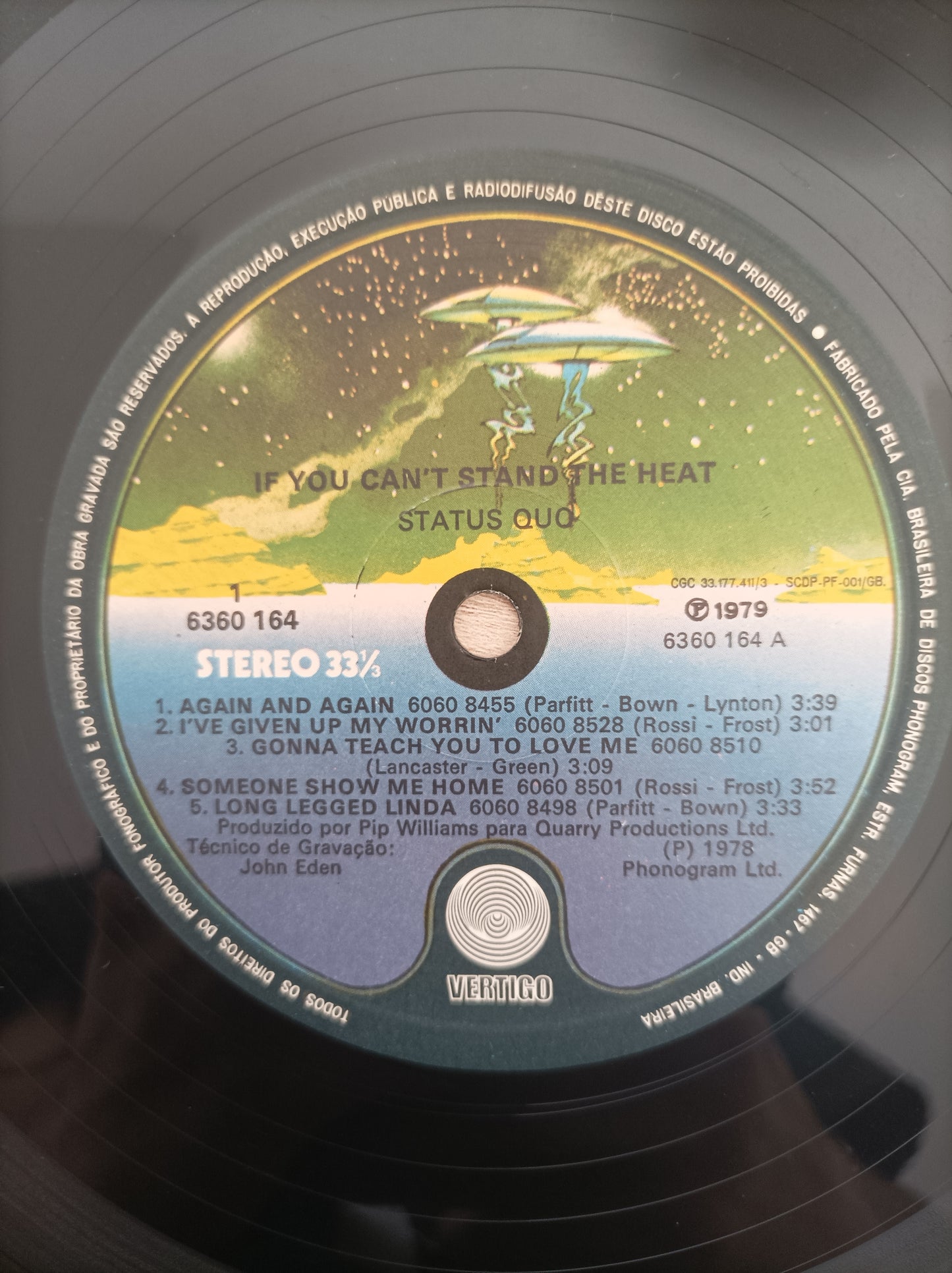 Lp Vinil Status Quo If You Can't Stand the Heat