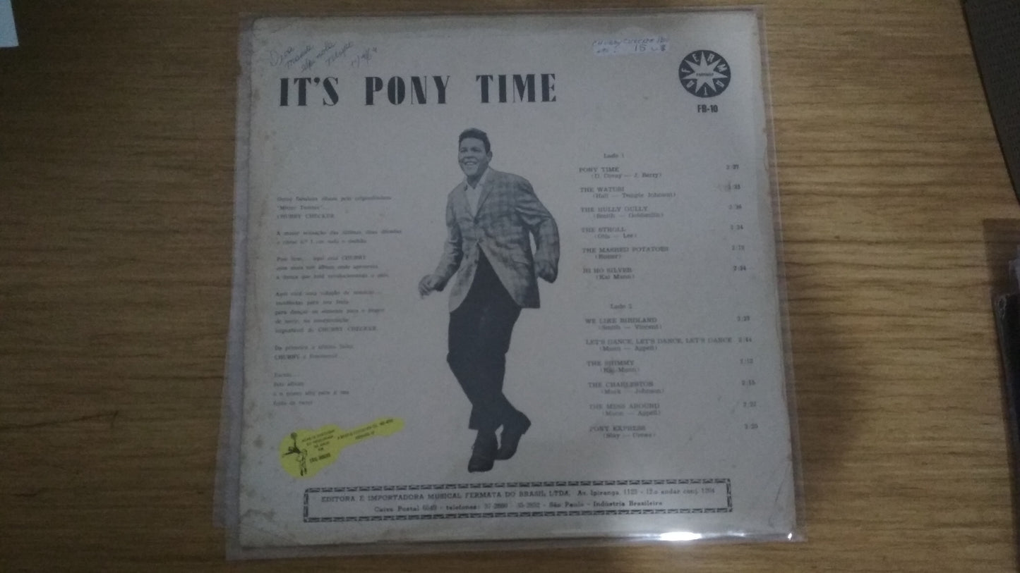 Lp Vinil Chubby Checker It's Pony Time