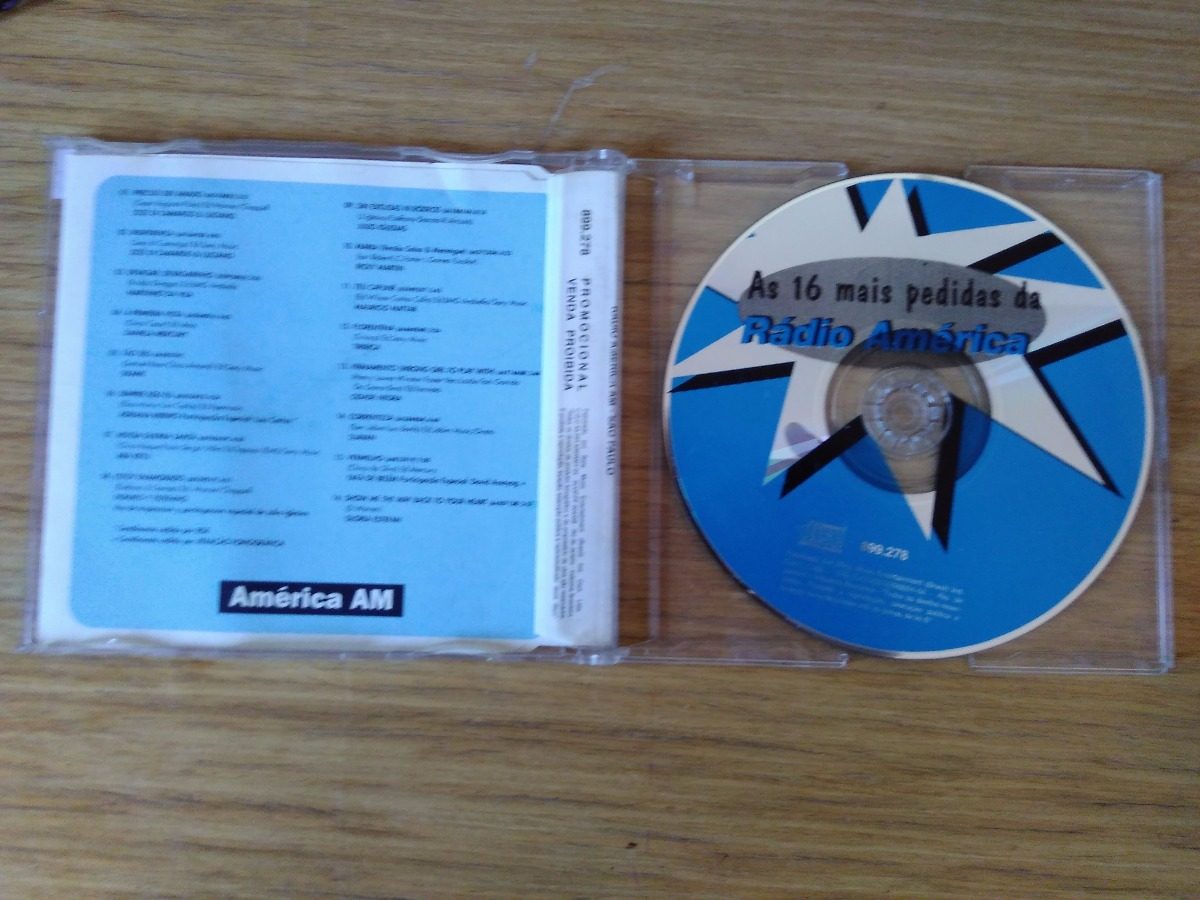 Cd As 16 Mais Pedidas Da Rádio América