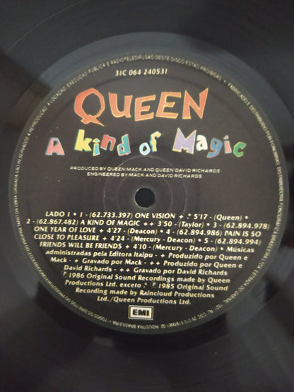 Lp Vinil Queen A kind of magic