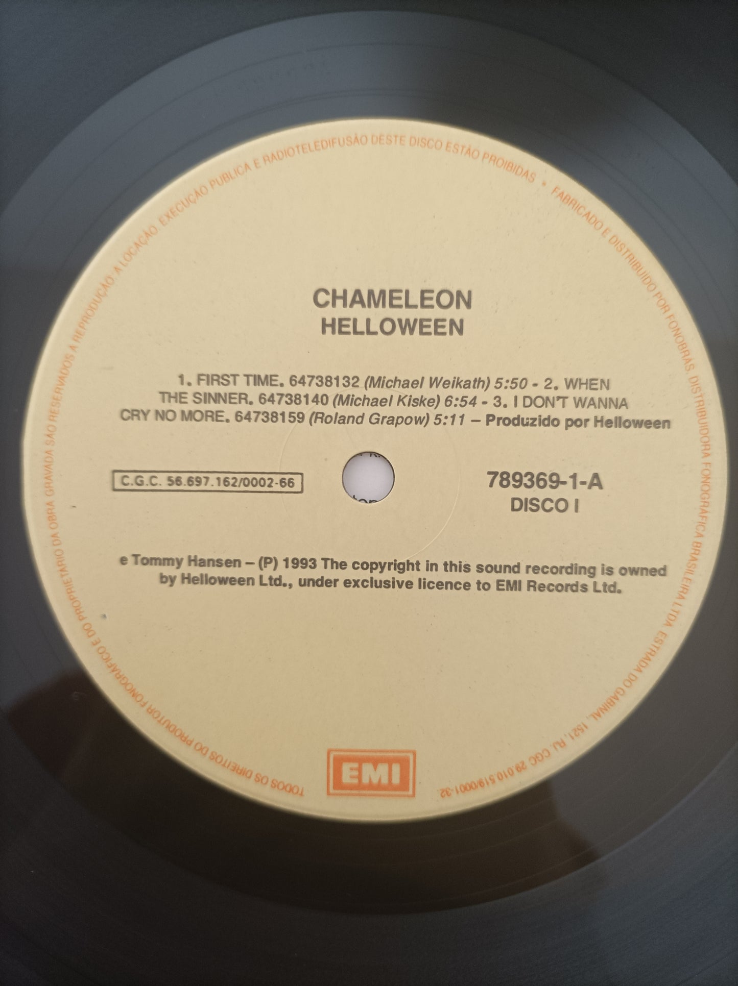 Lp Vinil Helloween Chameleon Duplo Com encartes