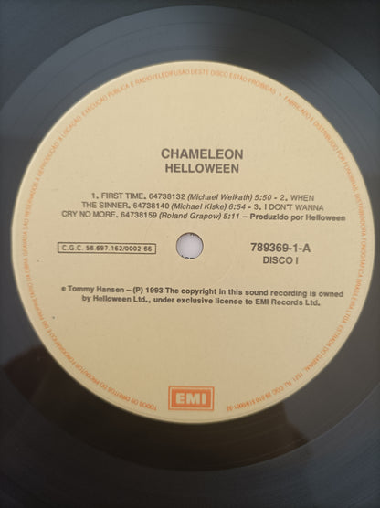 Lp Vinil Helloween Chameleon Duplo Com encartes